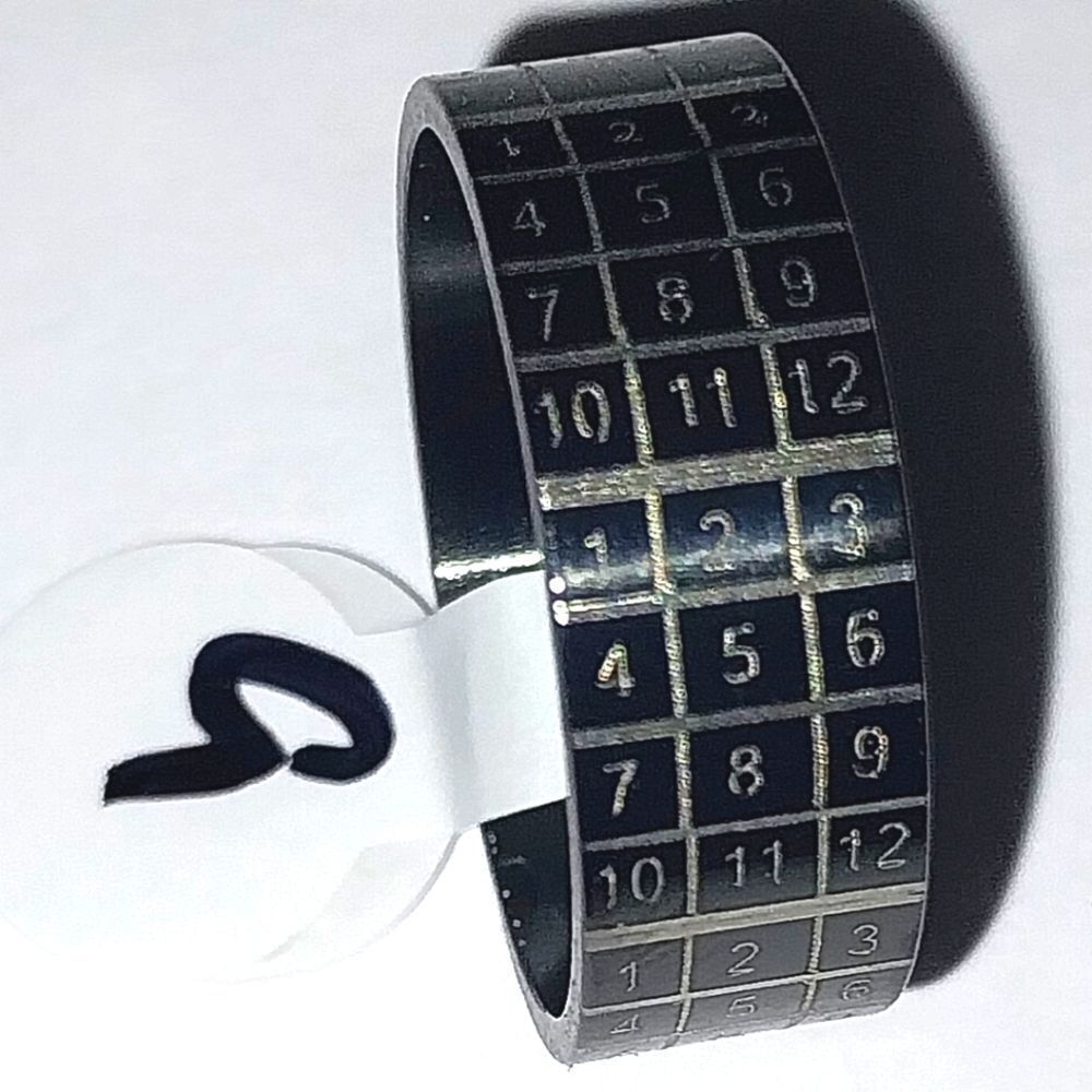 Stainless steel wide band hypoallergenic nickel free Men's ring sz 9